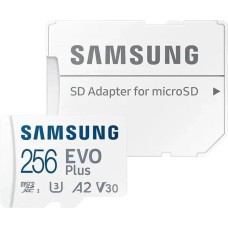 SAMSUNG Флеш карта microSDXC 256GB MB-MC256SA EVO Plus + adapter