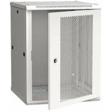 ITK Шкаф коммутационный Linea W (LWR3-12U66-PF) настенный 12U 600x600мм пер.дв.перфор. 90кг серый 500мм 200град. 635мм IP00 IK10 сталь