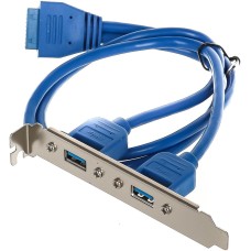 NONAME Адаптер USB Bracket 2xUSB3.0 Bulk