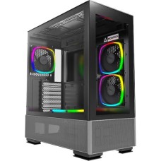 MONTECH Корпус ATX Sky Two, Midi-Tower, без БП, черный [sky two bl]