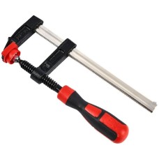 Струбцина DELI Струбцина F-образная усиленная DL110515Z 150x50 мм, макс. усилие зажима 2000N, резьба 12мм