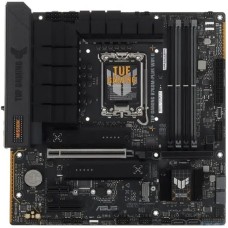 Материнская плата ASUS TUF GAMING B760M-PLUS WIFI II (Socket 1700, mATX, 4xDDR5(192GB),DP/HDMI, 1xPCIe 5.0x16/1xPCIe 4.0x4/1xPCIe 3.0, 1xLAN (2.5GbE), Wi-Fi, BT,4xSATA 6Gb/s, 3xM.2, 1xType-C, 3xUSB 3.2, 4xUSB 2.0)