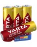 VARTA Батарейка LONGLIFE MAX POWER (MAX TECH) LR6 AA BL4 Alkaline 1.5V (4706)