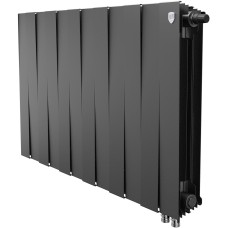 Радиатор ROYAL THERMO Радиатор биметаллический PianoForte 500 Чёрный VR80 - 12 секц
