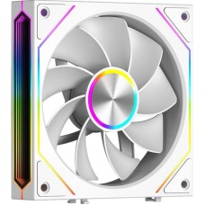 PCCOOLER Вентилятор F3 X120R WH Reverse, 120мм, 4-pin, 1800об/мин, 15 - 28.4 дБ, ARGB, белый, Ret [f3x12r-bkac112-gl]