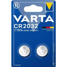 VARTA CR2032 Батарейка Energy CR2032 BL2 Lithium 3V, 2 шт