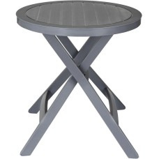DOMFY Садовый стол Garden Table, пластик, 70 х 70 х 72 см, серый [ garden tbl/gr]