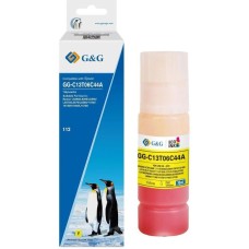 Чернила G&G Чернила GG-C13T06C44A №112 желтый пигментный70мл для Epson L6550/6570/11160/15150/15160