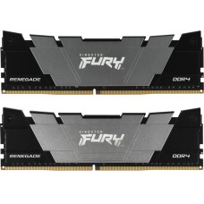 KINGSTON Память DDR4 2x8GB 4800MHz KF448C19RB2K2/16 Fury Renegade Black RTL Gaming PC4-38400 CL19 DIMM 288-pin 1.5В kit single rank с радиатором Ret