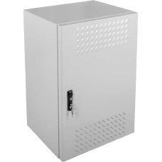 ЦМО Шкаф коммутационный (ШТВ-Н-18.6.3-4ААА-Т1) настенный 18U 620x330мм пер.дв.вентил. задн.дв.стал.лист 2 бок.пан. 150кг серый 220мм 63кг 120град. 900мм IP54 металл уличный всепогодный с вентилятором с нагревателем с силовыми розетками укомплектованный 25