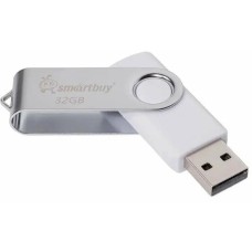 SMARTBUY UFD 2.0 накопитель 032GB Twist White (SB032GB2TWW)