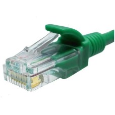 SUPRLAN Патч-корд 10-0157 UTP RJ-45 вил.-вилка RJ-45 кат.5E 1м зеленый LSZH 26AWG
