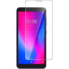 BORASCO Защитное стекло для экрана Hybrid Glass прозрачный для ZTE Blade A3 (2020) 2.5D антиблик. 1шт. (50120)
