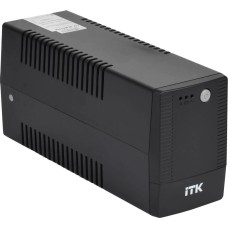 ИБП ITK Источник бесперебойного питания Electra EST-1000VA-1-001-S-L 600Вт 1000ВА черный