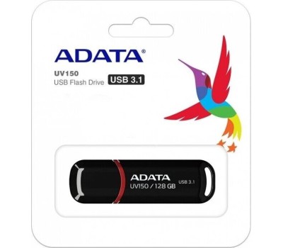 USB флеш A-DATA 128GB UV150 USB 3.0 черный (AUV150-128G-RBK)