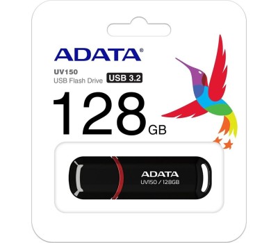 USB флеш A-DATA 128GB UV150 USB 3.0 черный (AUV150-128G-RBK)