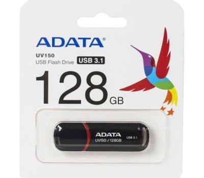 USB флеш A-DATA 128GB UV150 USB 3.0 черный (AUV150-128G-RBK)