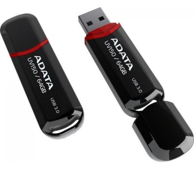 USB флеш A-DATA 128GB UV150 USB 3.0 черный (AUV150-128G-RBK)