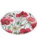 Поднос AGNESS 898-011 Маки 33см