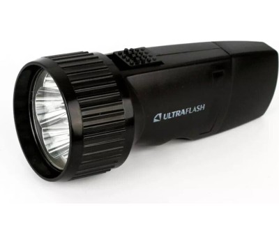 Светодиодный фонарь ULTRAFLASH (14020) LED3859 Аккумуляторный фонарь черный