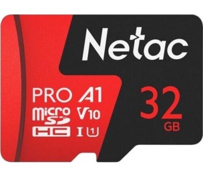 Карта памяти NETAC 32Gb MicroSD P500 Extreme Pro (NT02P500PRO-032G-S)