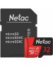 Карта памяти NETAC 32Gb MicroSD P500 Extreme Pro (NT02P500PRO-032G-S)