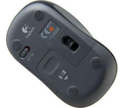 Мышь беспроводная Мышь беспроводная LOGITECH M170 серый (USB, 1000dpi, 3but) (910-004646)
