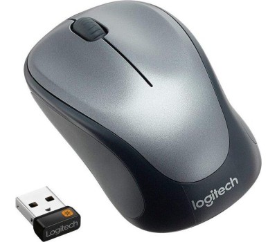 Мышь беспроводная Мышь беспроводная LOGITECH M170 серый (USB, 1000dpi, 3but) (910-004646)