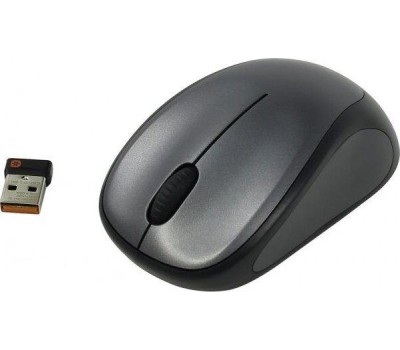 Мышь беспроводная Мышь беспроводная LOGITECH M170 серый (USB, 1000dpi, 3but) (910-004646)