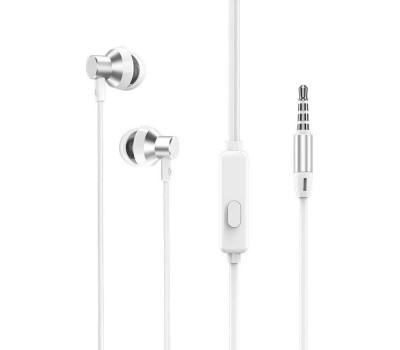 Наушники-гарнитура BOROFONE (6931474709240) BM35 Farsighted серебро