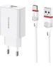 Сетевое ЗУ BOROFONE (6931474702487) BA21A QC3.0 для Type-c - белый