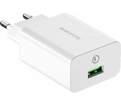 Сетевое ЗУ BOROFONE (6931474702487) BA21A QC3.0 для Type-c - белый