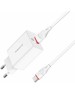 Сетевое ЗУ BOROFONE (6931474702487) BA21A QC3.0 для Type-c - белый