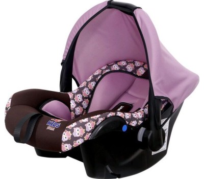 Автокресло детское KIDS PLANET (KRES2560) Luna, розовые совы