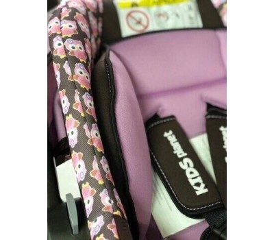 Автокресло детское KIDS PLANET (KRES2560) Luna, розовые совы
