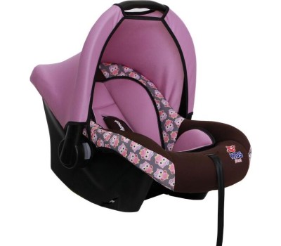 Автокресло детское KIDS PLANET (KRES2560) Luna, розовые совы