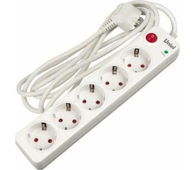 Сетевой фильтр UNIEL (UL-00001747) S-GSU5-5 WHITE