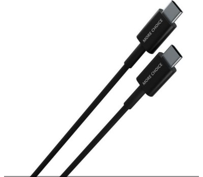Кабель MORE CHOICE (4627151194868) K71Sa Type-C(m)-Type-C (m) 3.0А 2.0м - черный