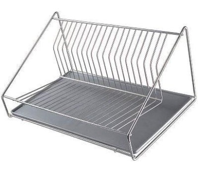 РЫЖИЙ КОТ Сушилка для посуды Bosito 39*24,5*18,5 см хром (103695)