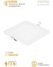 Светильник SMARTBUY (SBL-DLSq-12-65K) 12w/6500K