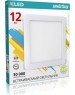 Светильник SMARTBUY (SBL-DLSq-12-65K) 12w/6500K