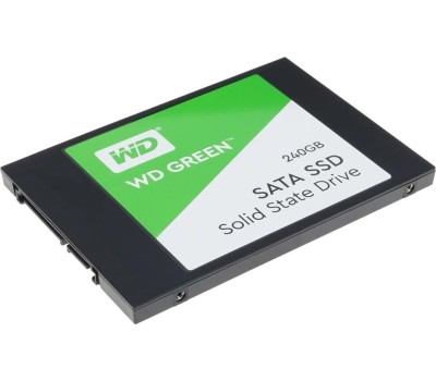 WD SSD GREEN 240Gb SATA3 2,5”/7мм WDS240G3G0A (аналог WDS240G2G0A), 1 year