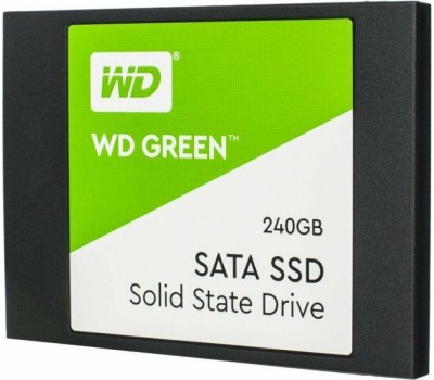 WD SSD GREEN 240Gb SATA3 2,5”/7мм WDS240G3G0A (аналог WDS240G2G0A), 1 year