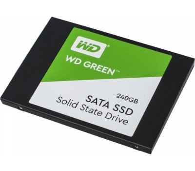WD SSD GREEN 240Gb SATA3 2,5”/7мм WDS240G3G0A (аналог WDS240G2G0A), 1 year