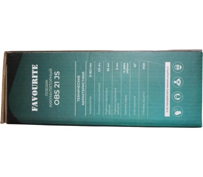 Лобзик FAVOURITE OBS 21 JS 21В (Без АКБ и ЗУ)