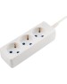 Удлинитель PROCONNECT (13-4209) 3 ГНЕЗДА, 3М, 3Х0,75 ММ2, С/З, БЕЛЫЙ