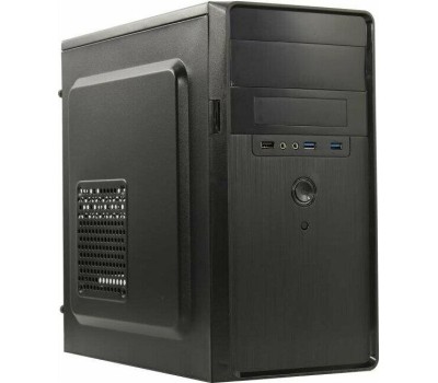 Корпус для ПК EXEGATE EX286429RUS Корпус Minitower BA-309U2 (mATX, без БП, 1*USB+2*USB3.0, HD аудио, черный)