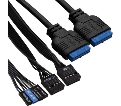 Корпус для ПК EXEGATE EX286429RUS Корпус Minitower BA-309U2 (mATX, без БП, 1*USB+2*USB3.0, HD аудио, черный)