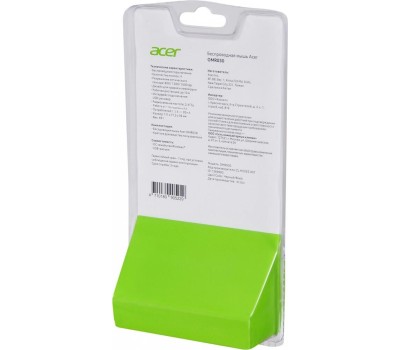 ACER Мышь OMR030 черный оптическая (1600dpi) беспроводная USB (3but)