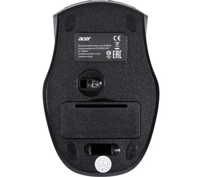 ACER Мышь OMR030 черный оптическая (1600dpi) беспроводная USB (3but)